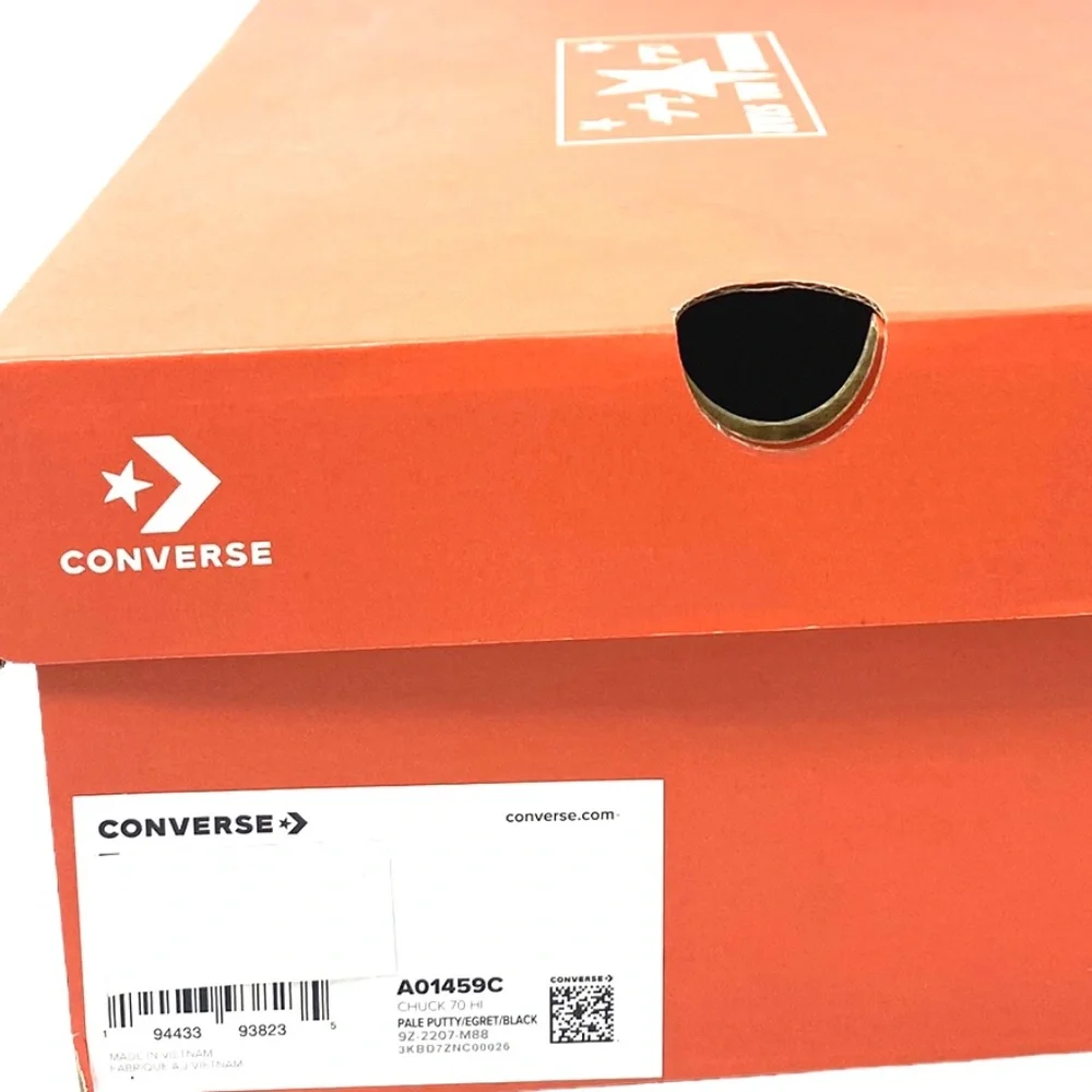 Converse Chuck 70 High Top Suede Shoes Women's Size Pale Putty Casual A01459C - Picture 8 of 9